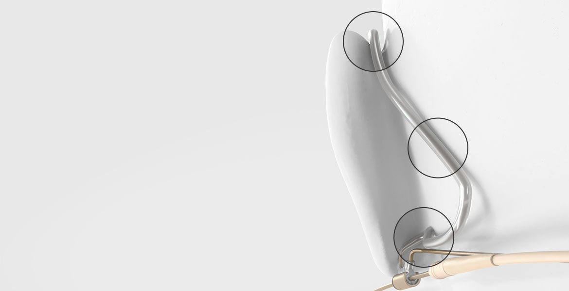 4466 Headset Three Point Ear Grip